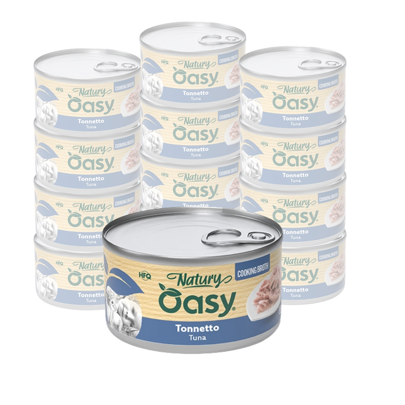 Oasy Natury Cat Adult Tonnetto in brodo 85gr