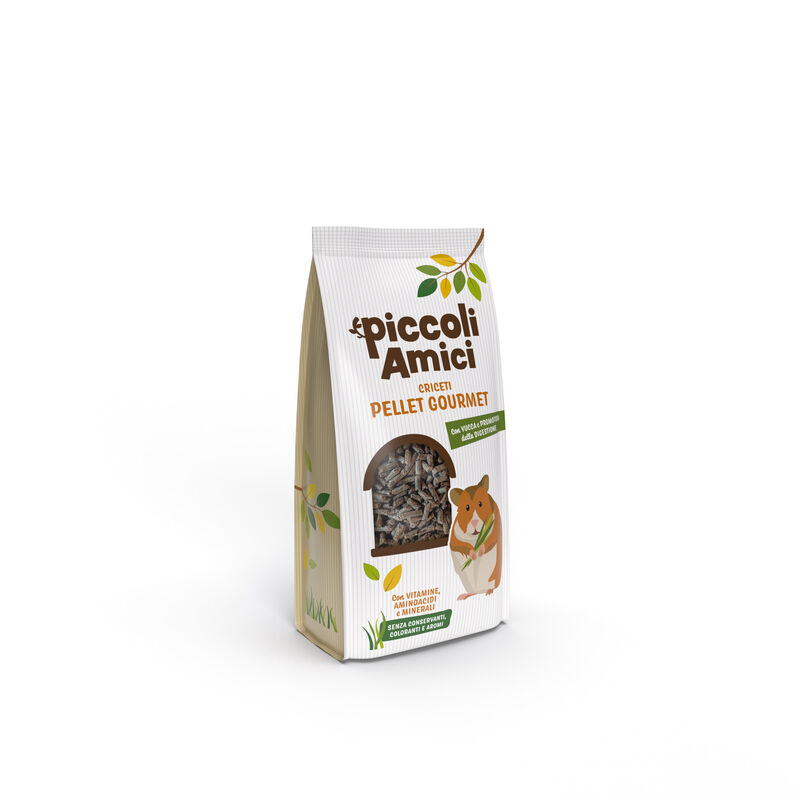 Piccoli Amici Criceti Pellet Gourmet 800g