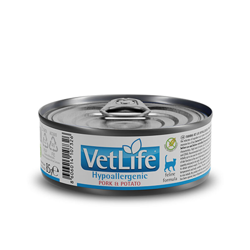Farmina Vet Life Cat Adult Hypoallergenic Maiale e Patate 85 gr