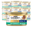 Gourmet Gold Cat Adult  Mousse con Coniglio 85 gr
