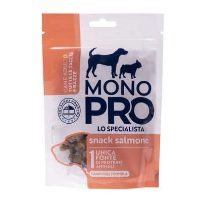 Monopro Dog Adult All Breeds Snack al Salmone 100 gr