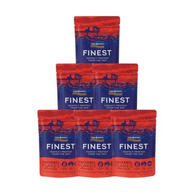Fish4Dogs Finest Fiocchi di Sgombro con Calamari 100 gr