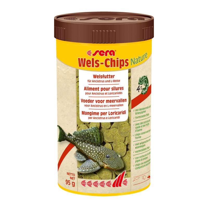 Sera Wels-Chips Nature 250 ml