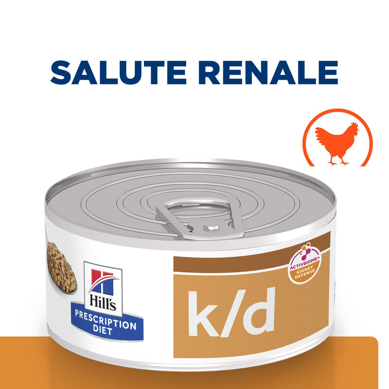 Hill's Prescription Diet Cat k/d Paté con Pollo 156 gr