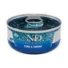Farmina N&D Ocean Cat Adult Tonno e Gamberetti 70 gr image number 0