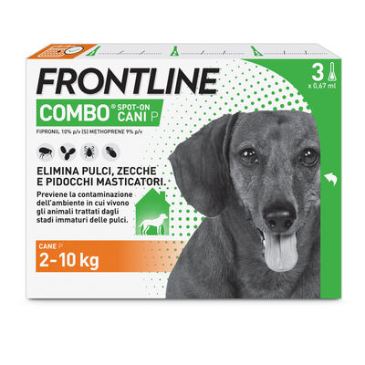 Frontline Combo Spot-On cane 2-10 kg 3 pipette
