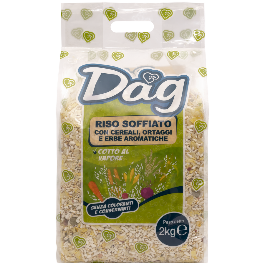 Dag Riso soffiato con cereali, ortaggi e erbe aromatiche 2 kg