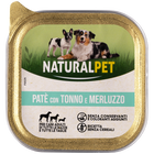 Naturalpet Dog Adult Paté con Tonno e merluzzo 150gr