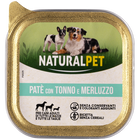 Naturalpet Dog Adult Paté con Tonno e merluzzo 150gr image number 0