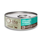 O-life Cat Adult sfilaccetti tonno con pollo 70gr