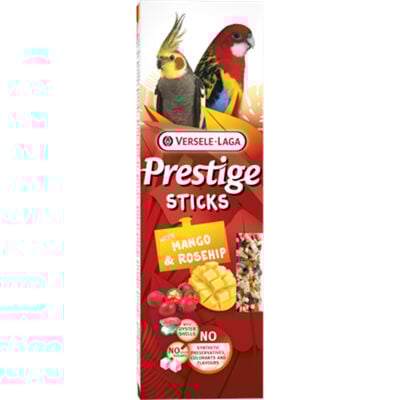 Versele Laga Sticks Parrocchetti di grande taglia Mango e rosa canina 140gr