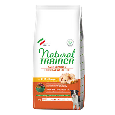 Trainer Natural Dog Medium Adult Pollo Fresco 12 kg