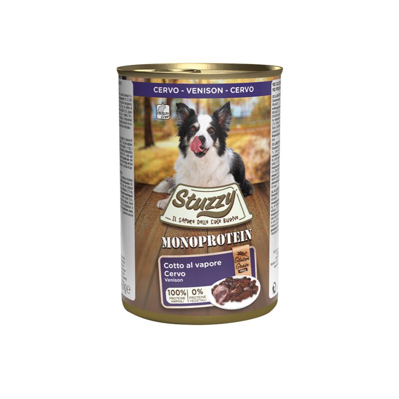 Stuzzy Dog Monoprotein Cervo 400 gr