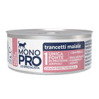 Monopro Cat Adult Trancetti maiale con piselli 70gr