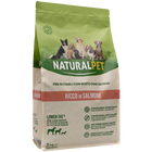 Naturalpet Dog All Breeds Lower Fat ricco in Salmone 3 kg