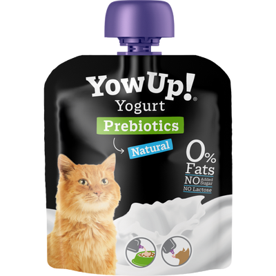 YowUp! Cat Yogurt Prebiotics Natural 115gr 