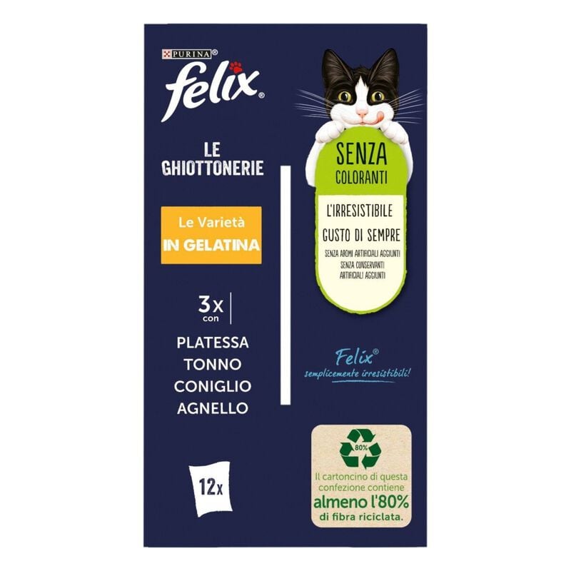 Felix Le Ghiottonerie Cat Le Variet&agrave; 72 x 85 gr