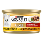 Gourmet Gold Cat Adult Dadini in Salsa con Pollo e Fegato 85 gr