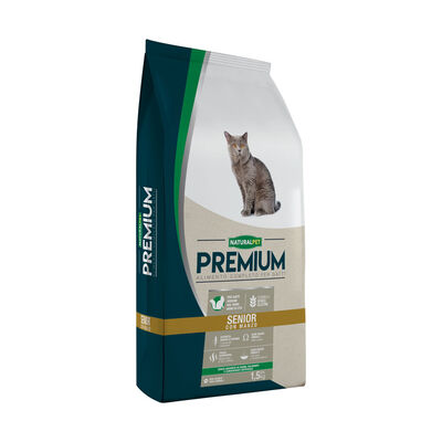 Naturalpet Premium Cat Senior con Manzo 1,5 Kg