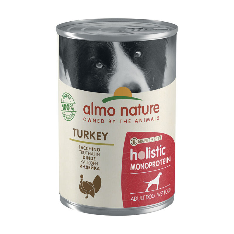 Almo Nature Holistic Monoprotein Dog Tacchino 400 gr