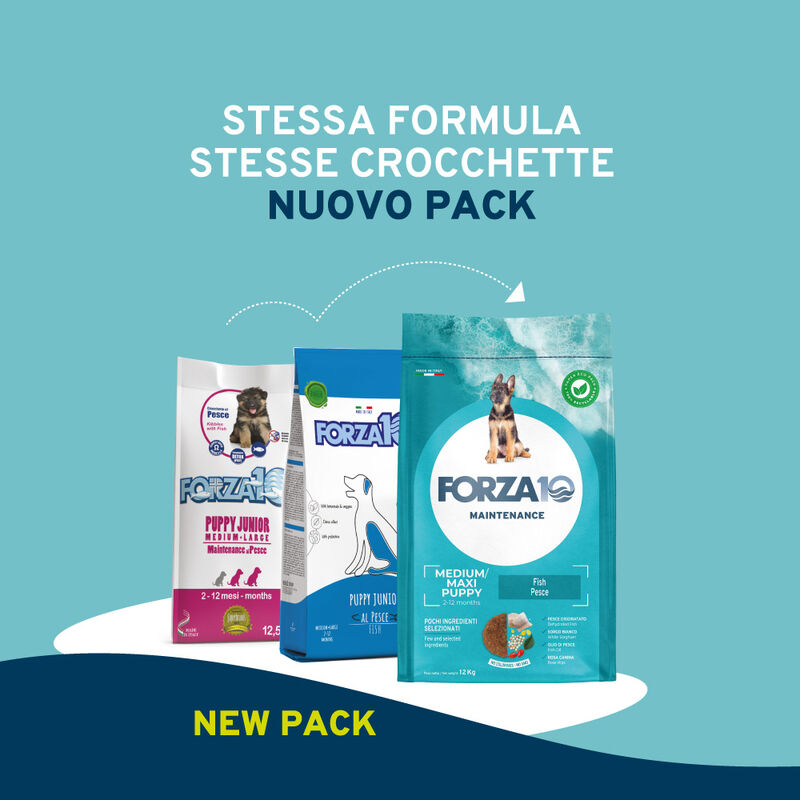 Forza10 Puppy Medium&Maxi Pesce 12 kg
