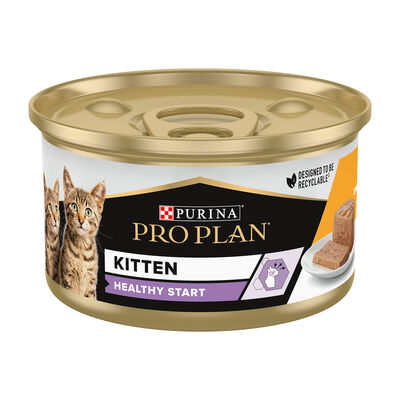 Purina Pro Plan Cat Junior Mousse ricco in Pollo 85 gr