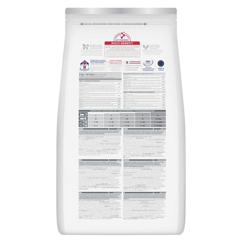 Hill's Science Plan Cat Adult Sterilised al Pollo7 kg