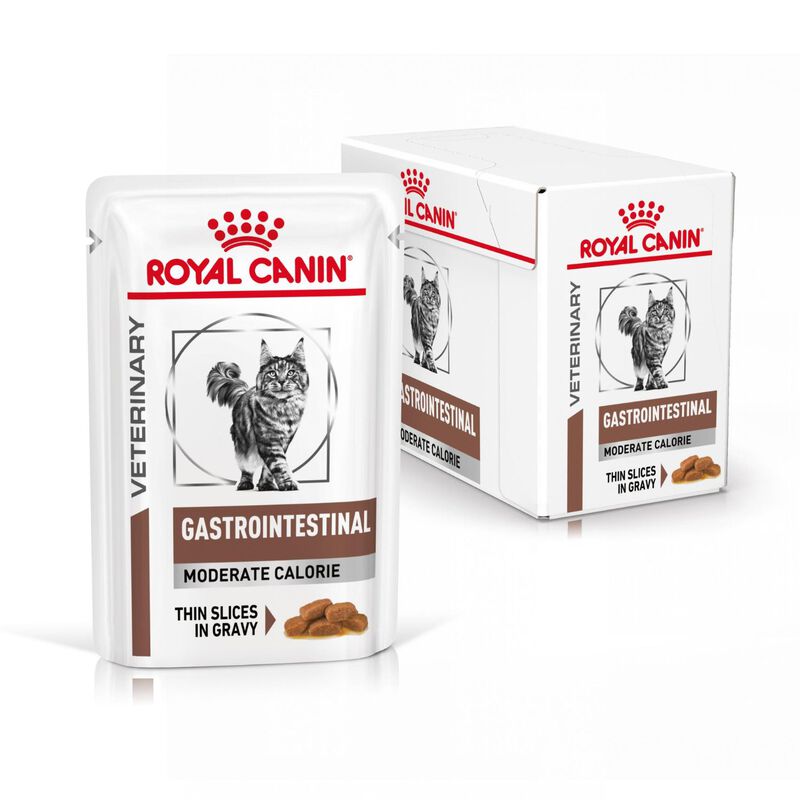 Royal Canin Veterinary Diet Cat Gastrointestinal Moderate Calorie 12x85 gr