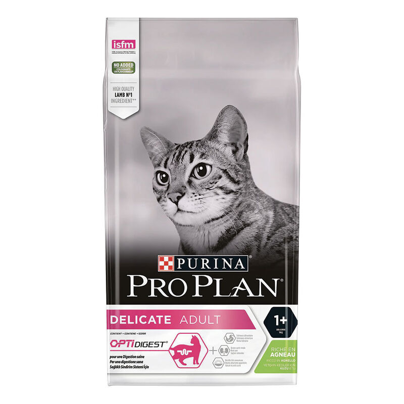 Purina Pro Plan Cat Adult Delicate con Agnello 1,5 kg