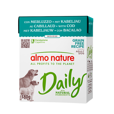 Almo Nature Daily Dog Adult con merluzzo 380gr