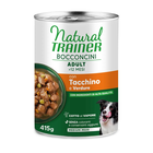 Natural Trainer Dog Mediumx&Maxi Adult bocconcini con tacchino 415gr