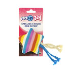 Petup Joy Gioco Stellina A Righe Con Catnip 8 cm