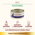 Almo Nature HFC Cat Adult Tonno Pollo e prosciutto 70gr 