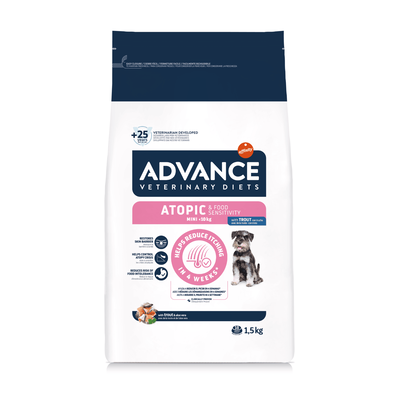 Advance Veterinary Diet Atopic Dog Adult Mini con Trota 1,5 kg