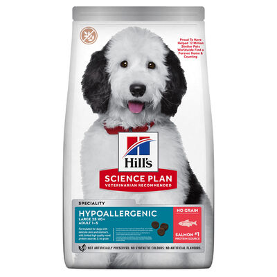 Hill's Science Plan Hypoallergenic Dog Adult Large Breed Salmone 14Kg - Settembre 25