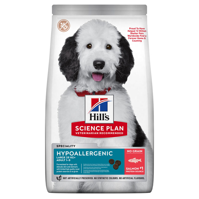 Hill's Science Plan Hypoallergenic Dog Adult Large Breed Salmone 14Kg