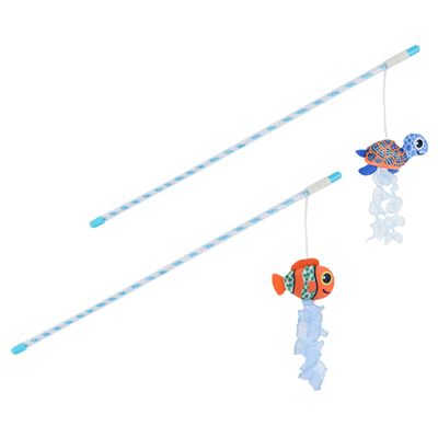 Leo Pet Cannetta per gatti Animali marini 15 cm