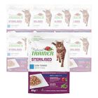 Natural Trainer Cat Sterilised con Tonno 85 gr