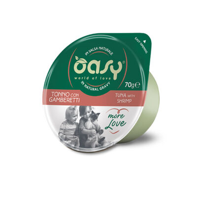 Oasy More Love Tonno con Gamberetti 70gr