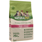Naturalpet Dog Adult All Breeds ricco in Maiale 3 kg image number 0
