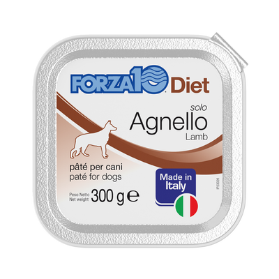 Forza10 Diet Dog Solo Diet paté con Agnello 300 gr