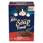 Felix Soup Cat Adult Filetti Manzo Pollo e Agnello 6 pz x 48 gr