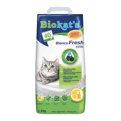Biokat's Lettiera Bianco Fresh Extra 8Kg