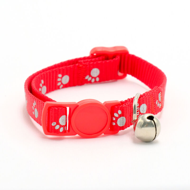 Petup Collare Gatto 10mm Zampe Blu
