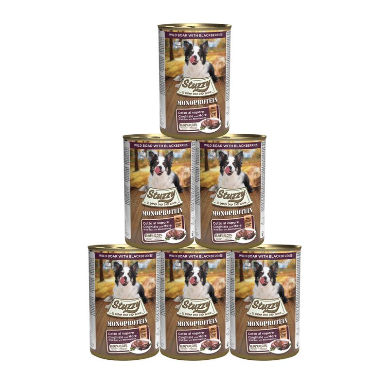 Stuzzy Dog Monoprotein Cinghiale e More 400 gr