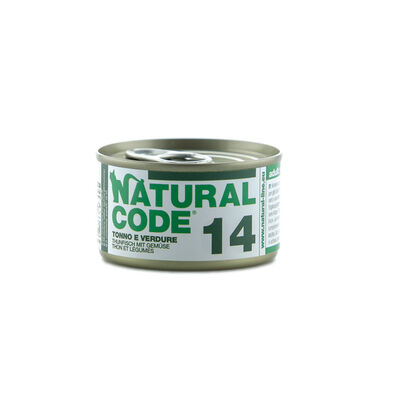 Natural Code Cat Tonno e Verdure lattina 85g