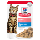 Hill's Science Plan Cat Light con Pesce Oceanico 85 gr. image number 0
