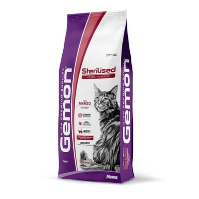 Gemon Cat Adult Sterilised al Manzo 2 kg