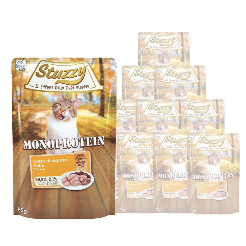 Stuzzy Cat Monoprotein Pollo 85 gr