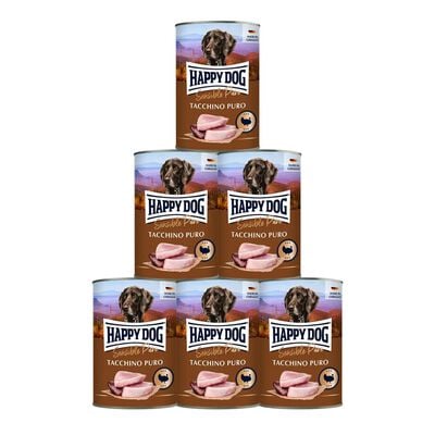 Happy Dog Sensible Pure Tacchino Puro 800 gr